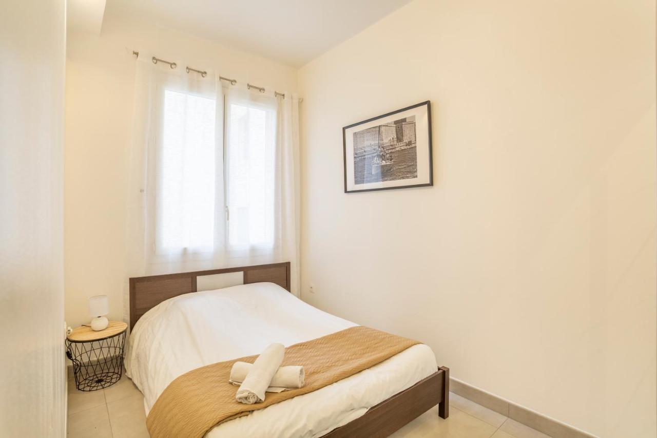 Appartement "Les Pieds Dans L'Eau" 1 Chambre Parking Jo Marseille Eksteriør billede